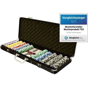 Ocean Black Edition Poker set 500 ks 5-1000