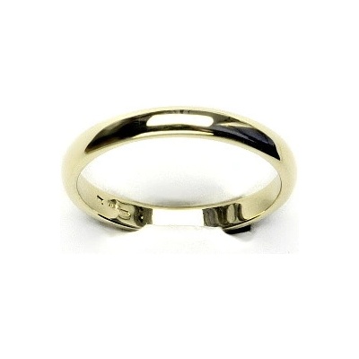 Čištín zlatý hladký kroužek žluté zlato T 787
