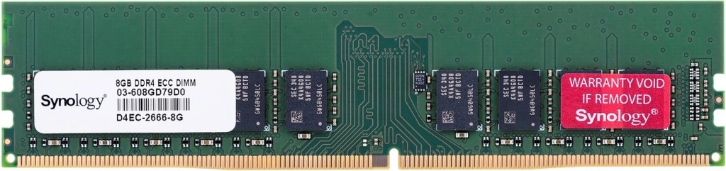 Synology DDR4 8GB 2666MHz (1x8GB) D4EC-2666-8G od 4 555 Kč