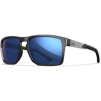 Wiley X Слънчеви очила Apex, Captivate Polarized Blue Mirror/ Gloss Black (AC6APX09)