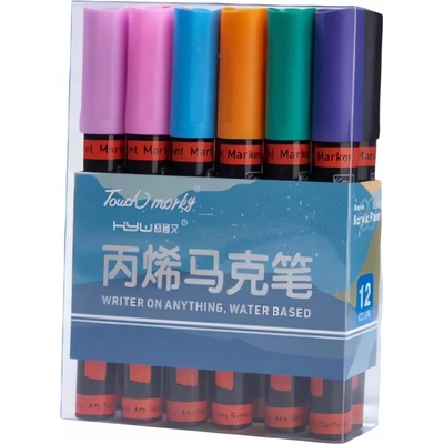 Pronett XJ5607 Akrylové fixy sada 12 ks – Zbozi.Blesk.cz