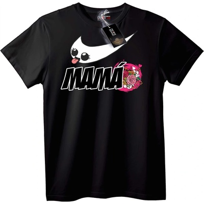 NOONEBRAND Тениска Мама Обич - 2XL, White