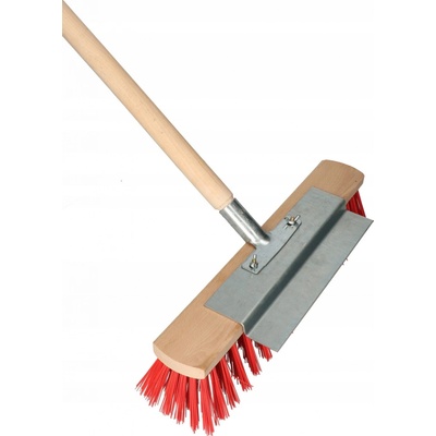 Kotarbau zametací kartáč 40 cm se škrabkou a hřídelí červená