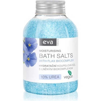 Eva Natura Flax Biocomplex soľ do kúpeľa hydratačný 600 g