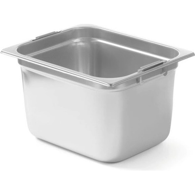Nádoba GN 1/2 so zápustnými rukoväťami – 325 x 265 mm, HENDI, GN 1/2, 12,5L, (H)200mm