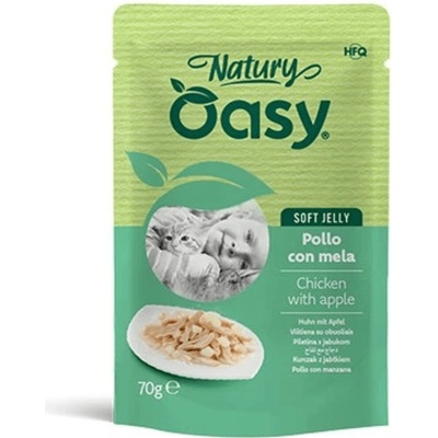 Oasy Natury Soft Jelly kuře a jablko 70 g