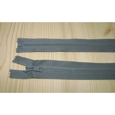 Zips kostenný zelenkastý 5mm deliteľný 60cm