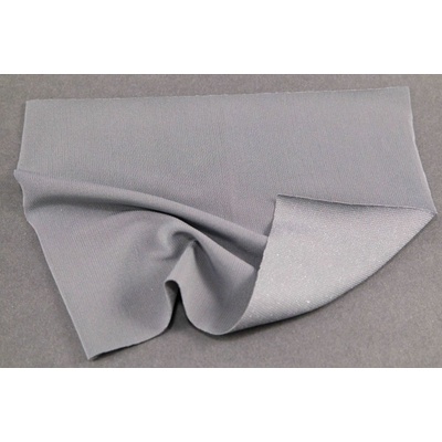 Elastická nažehľovacia záplata - rozmer 15 cm x 20 cm - šedá
