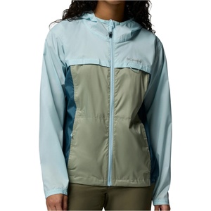 Columbia Дамско ветрозащитно яке Columbia Women's Crested Canyon Windbreaker Windproof jacket - Safari / Everblue / Marine Light (118-0354-0512)