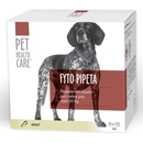 Antiparazitika pro psy Pet Health Care Fytopipeta pes od 20 kg 6 x 10 ml