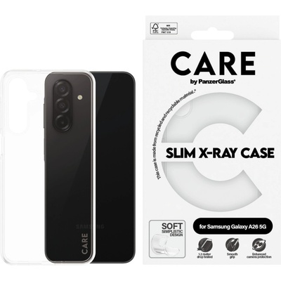 Panzer Гръб Care by PanzerGlass за Samsung Galaxy A26 5G, Fashionable Case Прозрачен X-Ray Soft Basic
