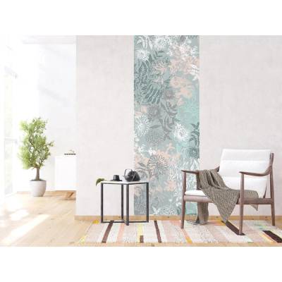 AG design FTNVL-3714 vliesová fototapeta Abstract Flowers rozměry 90 x 270 cm
