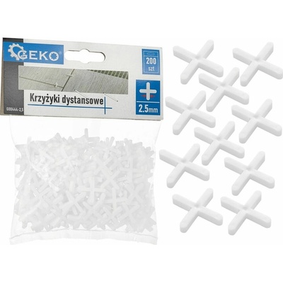 GEKO Spárovací křížky 2,5 mm, 200 ks - G00444-2_5