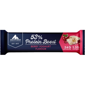 Multipower Протеинов бар 53% Protein Boost - Berry Yoghurt