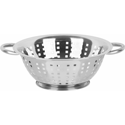 MagicHome 801653 Cedník, 24cm, štvorcové, nerez