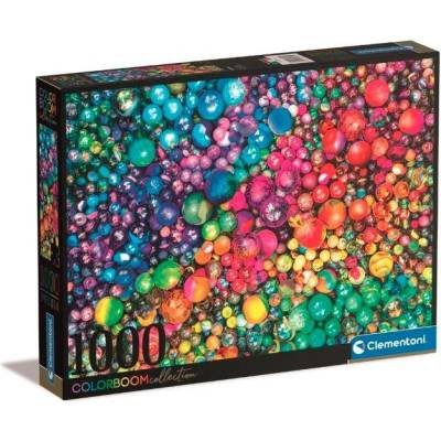 Clementoni - Puzzle Compact Colorboom Marbles - 1 000 piese