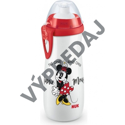 NUK Disney detská fľaša Sports Cup Mickey červená 450 ml