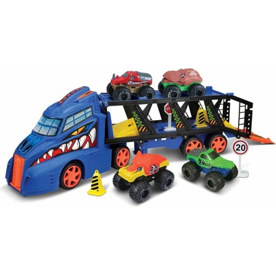Wiky Vehicles Ťahač s monster truck dráhou 45cm