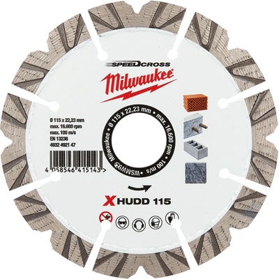 Milwaukee Diamantový rozbrusovací kotúč 115 mm 4932492147