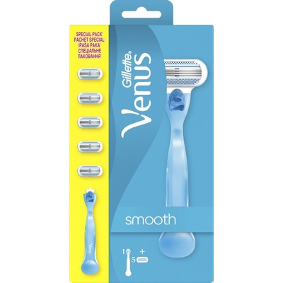 Gillette Venus Smooth + 5 ks hlavic