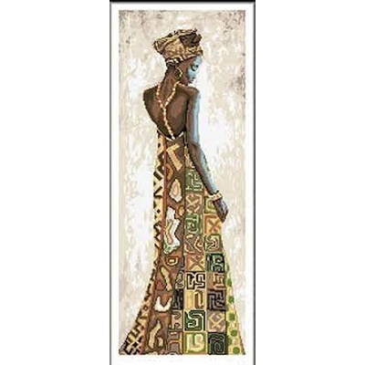 Казанлъшки гоблени Гоблен Африканка 2 Anchor (Немски)