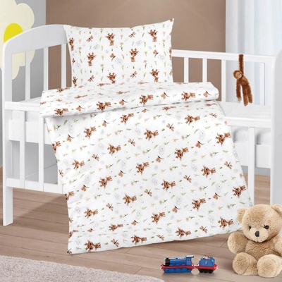Bellatex obliečky Agáta Srnček 90 x 135 45 x 60 cm