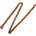 Levy's Mandolin 0.75 Suede Brown Каишка за китара (MS19-BRN)