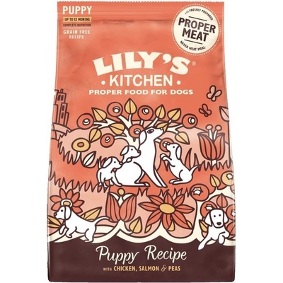 Lily's Kitchen Dog Puppy Feast kura s lososom pre šteniatka 1 kg