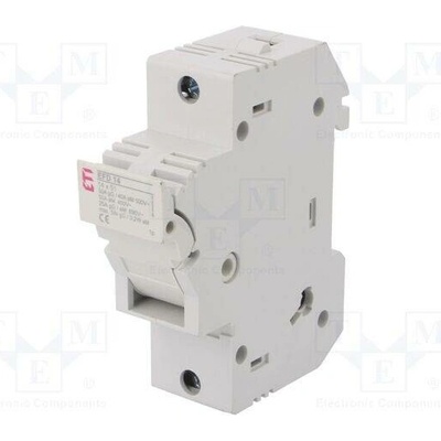 ETI POLAM 002560001 Pojistkový odpojovač; 14x51mm; na přípojnici DIN; 50A; 690VAC