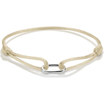 THOMAS SABO CONNECT náramek Textile Bracelet Beige C1210-001-19