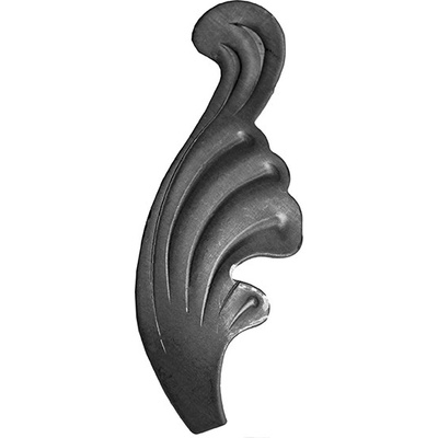 EKOfence Lístok pravý h115, b40, t1,5mm 8548
