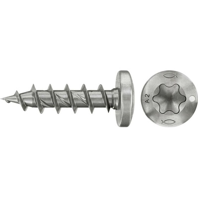 Fischer 574146 skrutky do drevotriesky 3.5 mm 16 mm TX Nerezová oceľ 200 ks