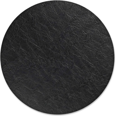 Kela Prostírání plastové Kalea 38cm imitace kůže černá KL-12183