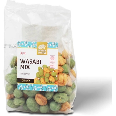 Krekry wasabi mix GOLDEN TURTLE 150 g