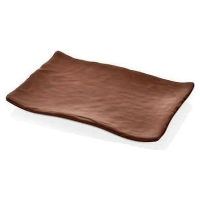KULSAN TERRA MELAMÍNOVÝ TALÍŘ 34 x 26,6 cm SVĚTLOHNĚDÝ