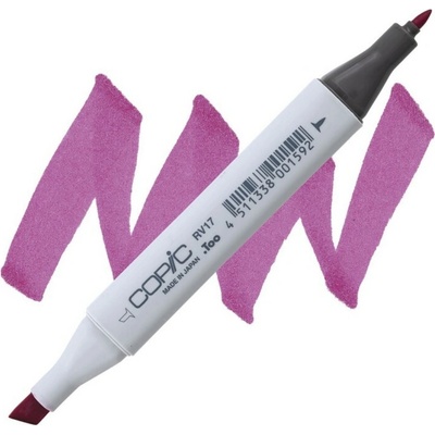 Lihová fixa COPIC Classic oboustranná Fine & Chisel, Deep magenta (RV17)