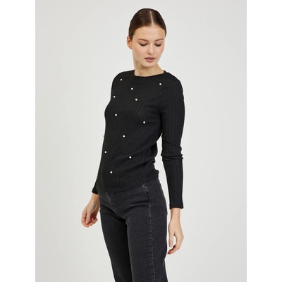 orsay Черен дамски рипсен пуловер ORSAY Orsay | Cheren | ЖЕНИ | M