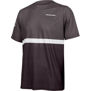 Endura Мъжка фланелка с къс ръкав за колоездене Endura Singletrack Core T-Shirt II Cycling jersey - Black (056-2673-0411)
