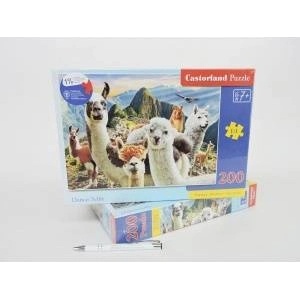 Castorland Puzzle 200 pieces Llama Selfie