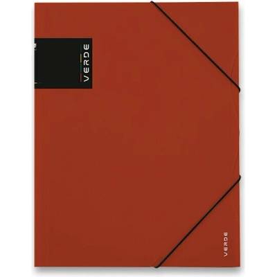 Verde 3chlopňové dosky A4 tehlová