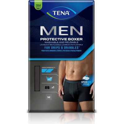 TENA Men Protective Boxer M Pánske prateľné inkontinenčné boxerky 1 ks
