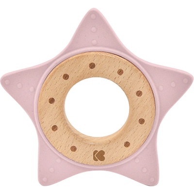 Kikkaboo Чесалка за зъби KIKKABOO Star розова (31303020058)