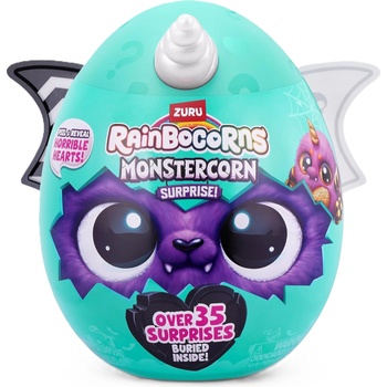 ZURU Плюшена играчка с изненади Zuru Rainbocorns Monsternorn - Асортимент (473087)