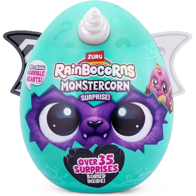 ZURU Плюшена играчка с изненади Zuru Rainbocorns Monsternorn - Асортимент (473087)