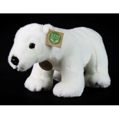 Eco-Friendly Rappa medvěd lední stojící 30 cm