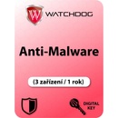 WATCHDOG ANTI-MALWARE 3 lic. 1 ROK (WAM-1Y-3U)