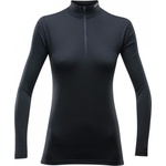 Devold Дамско мериносово термобельо Devold Breeze Woman Half Zip Neck Merino base layer - Black (115-0656-0212)
