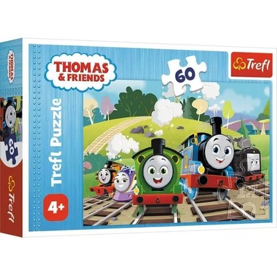 Trefl Трефл: Томас и приятелите - Влакчета xxl пъзел - 60 части (17379)
