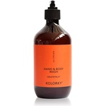 Kolorky Hand & Body Wash почистващ гел за ръце и тяло Grapefruit 490ml