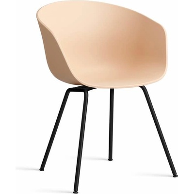 HAY AAC 26 black Powder Coated Steel / pale peach